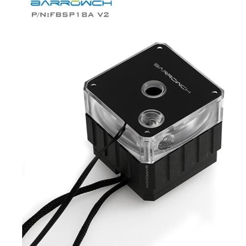 Barrowch water cooling system dedicated full coverage pump set PWM speed control LRC 2.0 18W water pump FBSP18A V2