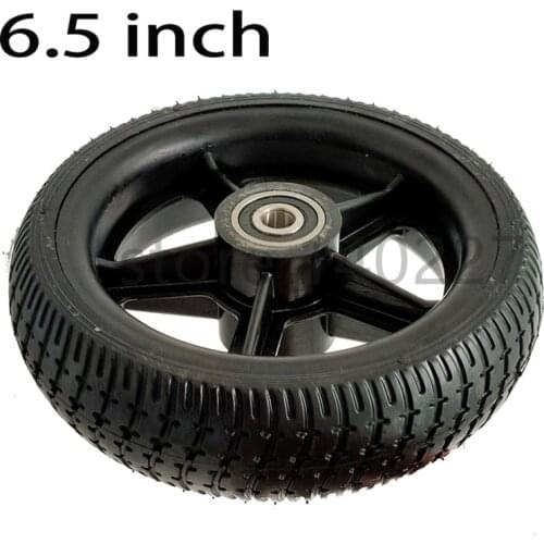 Super 6.5 inch solid wheel with a plastic hub/rim for Electric Scooter Smart Folding Electric Longboard Hoverboard