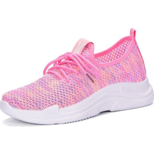 Cheap 2021 Women Tennis Shoes Ultra-light Outdoor Fitness Sports Female Jogging Sneakers Comfort Trainers Soft Tenis Mujer