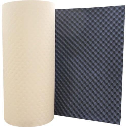 100*50cm aluminum foil sound insulation cotton insulation closed cell foam sheet Car Van Sound Proofing Deadening Insulation