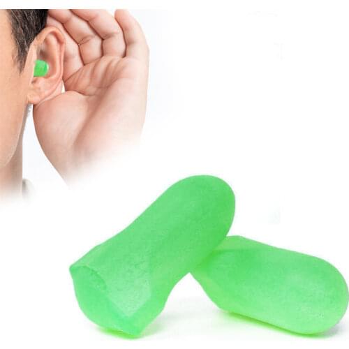 1/5/10Pairs Soft Foam Ear Plugs Ear Protection Earplugs Anti-noise Sleeping Plugs for Travel Foam Soft Noise Reduction