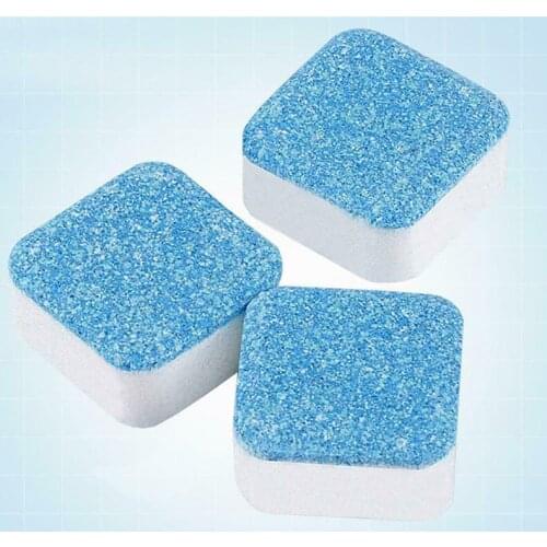 10pcs/lot Washing Machine Effervescent Tub Bomb Deodorant Cleaner Remover Home Deep Cleaning Remove Dirt Effervescent Tablets