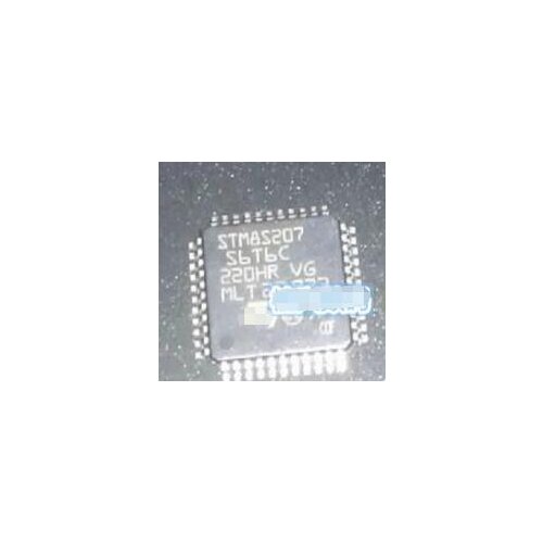 100% NEW Free shipping STM8S207S6T6C STM8S207S6T6 STM8S207S6T6CTR QFP44
