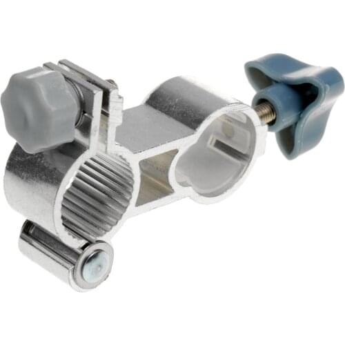 Aluminum Alloy Umbrella Stand Fishing / Leisure / Beach Chair Umbrella Holder Clip Fishing Tool Silver