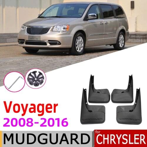 Mud Guard Mudflap For Chrysler Voyager 2016~2008 Fender Splash Flaps Mudguard Accessories 2015 2014 2013 2012 2011 2010 2009