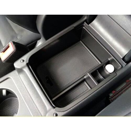 Car Central Armrest Storage Box Console Arm Rest Tray Holder Case Palle decoration car Accessories for Volkswagen Touran