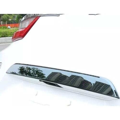 For Honda CR-V 2017 1PC Stainless Steel Car Rear Trunk Trim Lid Cover Tailgate Door Tail Gate Cover Car Styling Accessories