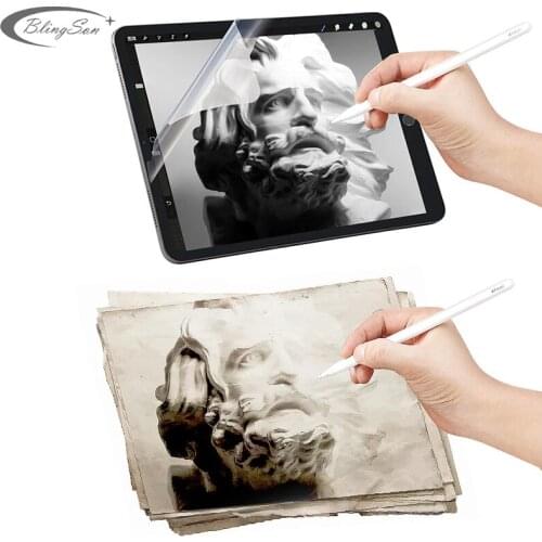 For iPad 9.7 inch Screen Protector for iPad 5 6 Air Air2 Pro 9.7 Matte PET Anti Glare Painting Like Writing on Paper Film