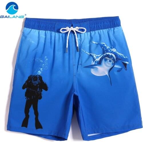 Gailang Brand Mens Big Size Swimwear Sexy Swim Surfing Boardshorts Swimsuits Man Swim Boxer Trunks Quick Drying Bermuda Bottoms