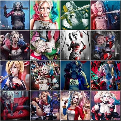 Clown Diamond Painting Full Square Girl Rhinestones Pictures 5D Diamond Embroidery Sale Scenery Cross Stitch Kit Home Decor Gift