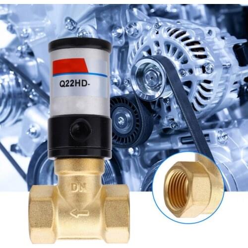 Air Control Valve Brass Direct Action G Thread For Air Water Oil Gas Q22HD-15/Q22HD-20/Q22HD-25/Q22HD-32 Electric