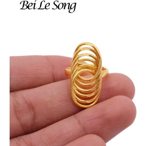 Rings ring for women wedding jewelry resizable wedding rings of the luxury for girls wedding gold ring wife gifts African Frenc