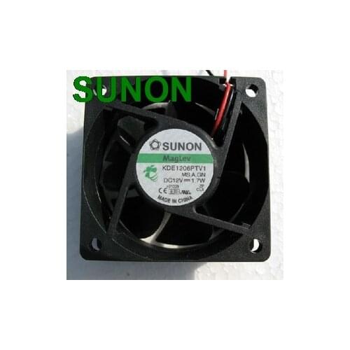 For Sunon KDE1206PTV1 Maglev 6CM 60MM 60*60*25MM 6*6*2.5CM 6025 12V 1.8W Cooler Server Inverter Cooling Fan