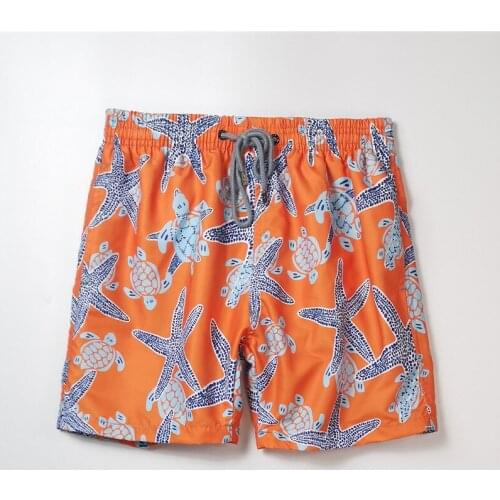 Vilebre MEN SWIMWEAR HERRINGBONES TURTLES Newest Summer Casual Shorts Men Fashion Style Mens Shorts bermuda beach Shorts quin050