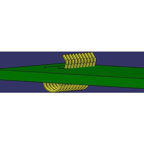 Reference Designer Stamp Hole Half Module Test The Probe Metal Pins