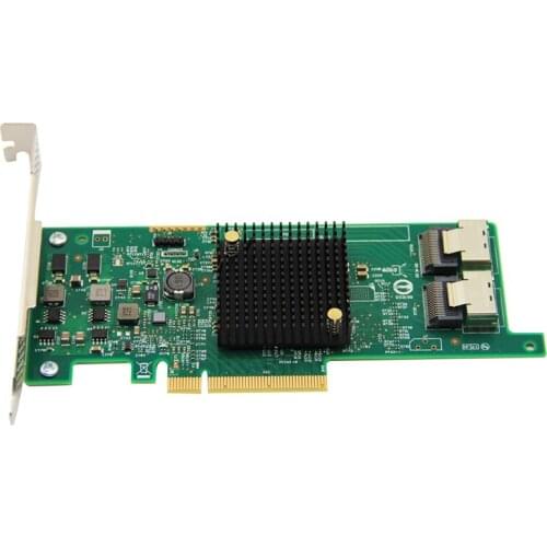 PCI-E Host Bus Adapter SAS 9207-8I KIT 8-Port 6Gbps SATA + SAS PCI-E 3.0 HBA Kit 8 Port 6Gbps SAS 9207-8I SGL