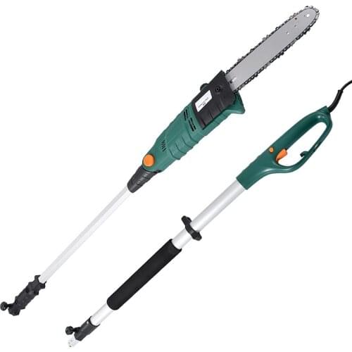 High Quality Electric High-altitude Chain Saw Telescopic Pruning Shears Fruit Tree Scissors Chainsaw 600W 220v/50HZ 10m/s