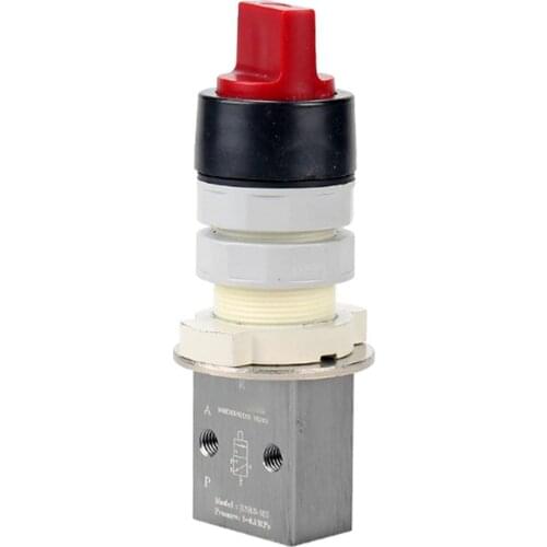 S3HS-M5/06/08 M5 1/8" 1/4"BSP 3/2 Way Selector Type Pneumatic Mechanical Valve