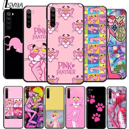 Pink Panther for OPPO Reno 2 Z 2Z 2F 3 4 4Z 4F 4SE 5 Pro 4G 5G ACE 10X ZOOM F7 A5 A9 2020 Soft Black Phone Case
