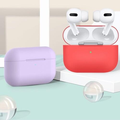 For Apple Airpods Pro Silicone Earphone Case For Airpods Pro 2019 Shockproof Cover For Airpods 3 Bluetooth Headset Case