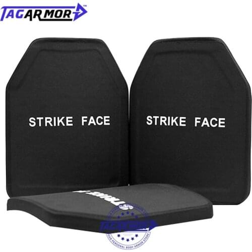 Tagarmor Military Body Armor Plate NIJ 0101.06 Level IV Stand Alone Bulletproof Vest Insert Panel Alumina Hard Ballistic Plate
