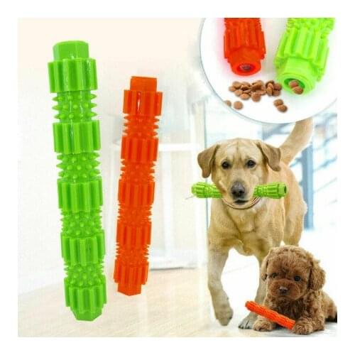 Pet Products Dog Toys Bite Resistant Molars Pets Dog Interaction Have Fun Training Gnawing At Toys Can Put Snack Dog Food Stick