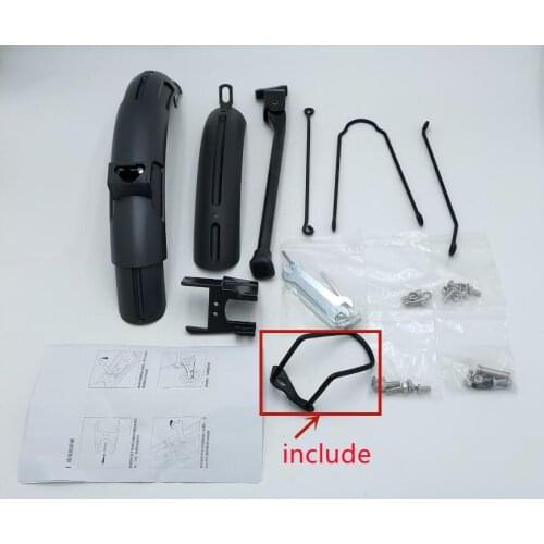 Upgraded version 3re XIAOMI Qicycle electric bicycle Fender stents qicycle Mudguard and Kickstand