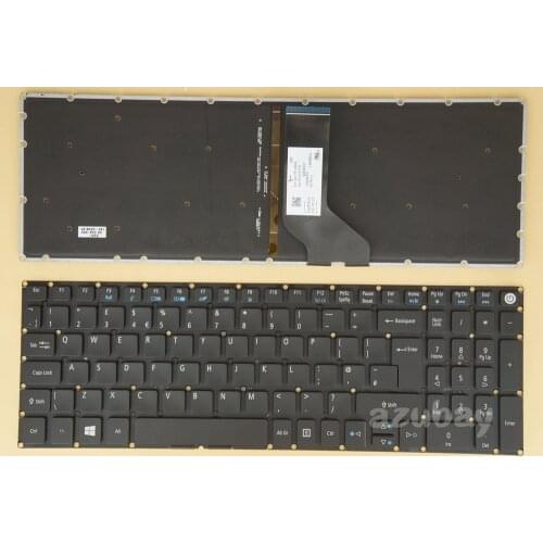 UK Keyboard for Acer Aspire E5-553 V3-574 V3-574G V3-574TG V3-575 V3-575G V3-575T V3-575TG V5-591G VN7-572 VN7-572G Backlit