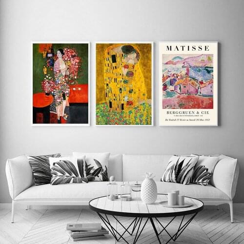 Abstract Henri Matisse Vintage Posters Modern Dancer Prints Gift for Musician Canvas Painting Nordic Wall Pictures Living Room