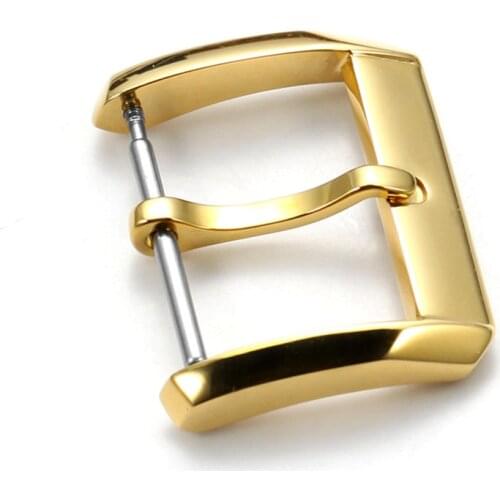 High-end watch strap buckle Watch strap silicone leather smart watch buckle accessories Watch strap silicone stainless steel buc