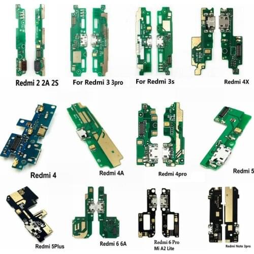 New Micro USB Charge Charging Board For Xiaomi Redmi 1S 3G 4G 2 2A 2S 3 3S 4 4Pro 4A 4X 5 5A Mi4C Mi4i Mi4S Mi Max 2 3