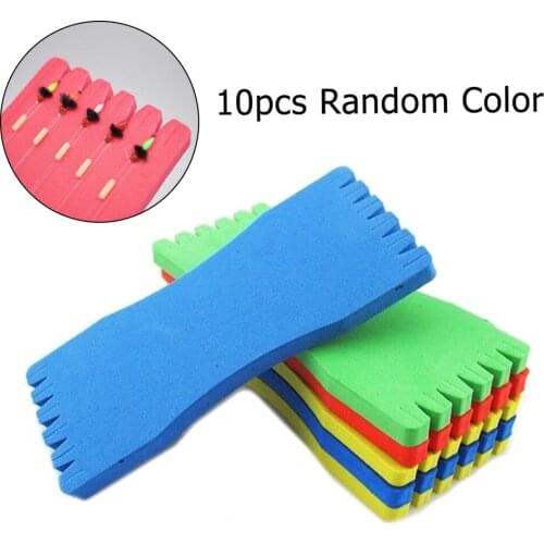 10pcs EVA Foam Winding Storage Boards Line Leader Fishing Lure Trace Wire Holder Outdoor Sports Fishing Equipment Tools Tackle
