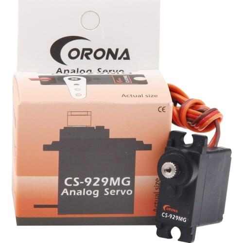 12.5g/ 2.0kg/ 0.10sec Servo CS929MG 22.5X11.5X24.6mm Metal Gear Micro servo