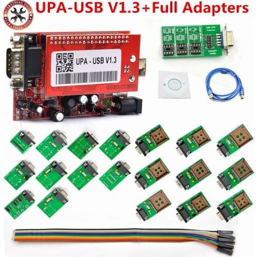 2021 Original Full UPA USB Programmer Diagnostic-tool UPA-USB ECU Programmer UPA USB V1.3 With Full Adapters