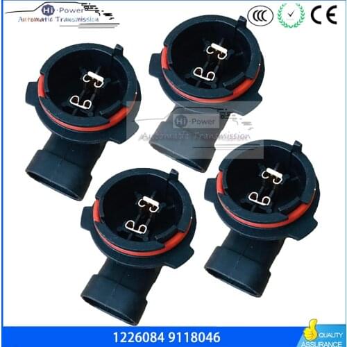4Pcs Car Auto Lamp Holder Base Socket for Opel Astra for GM with H7 Lamp 1226084 9118046