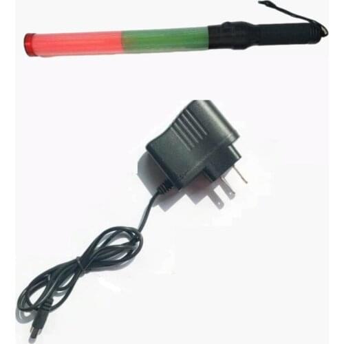 54cm*4cm Recharge Outdoor LED Warning Flashing Red And Green Traffic Baton