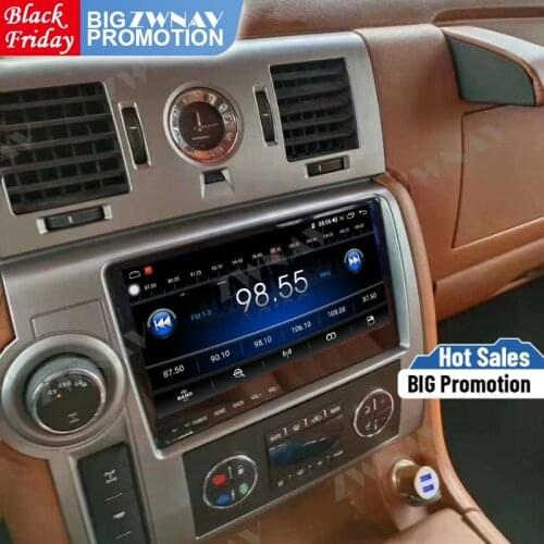6G+128G touch screen Android 10.0 Car multimedia Player GPS Audio Navi For HUMMER H2 2008 radio video stereo head unit free map