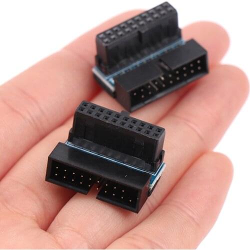 USB 3.0 Male to Female Extension Adapter 90 Degree for Motherboard Mainboard