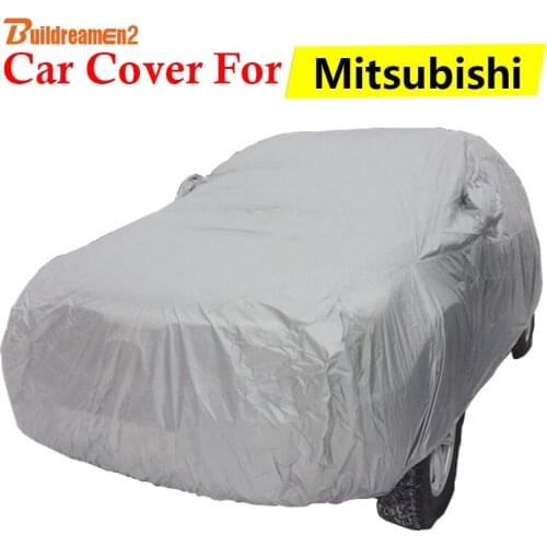 Buildreamen2 Car Cover Auto Anti-UV Sun Shield Snow Rain Scratch Protector Cover Dust Proof For Mitsubishi ASX Colt Sigma Space
