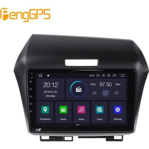 2Din android10 4+64G Car gps multimedia DVD player For Honda Jade 2010 2011 2012 2013 2017 Navigation with wifi bluetooth radio