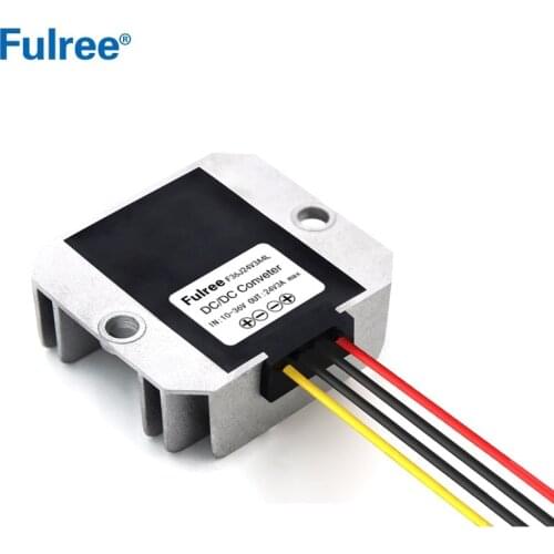 DC 24V Voltage Stabilizer Regulator 10-36V to 24V 1A 2A 3A Buck Boost Converter DC DC Step Up Down Car Power Supply