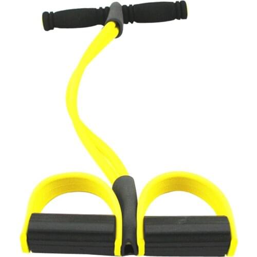 Dynamic Pedal Bodybuilding Expander Latex Tube Foot Elastic Pull Rope