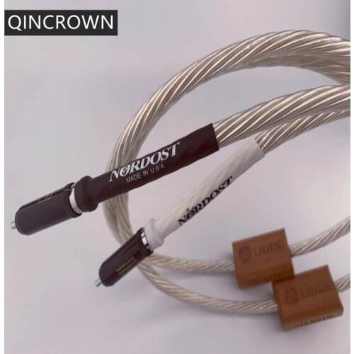 Nordost ODIN 2 fever audio RCA signal cable double lotus sterling silver audio cable CD amplifier tube cable