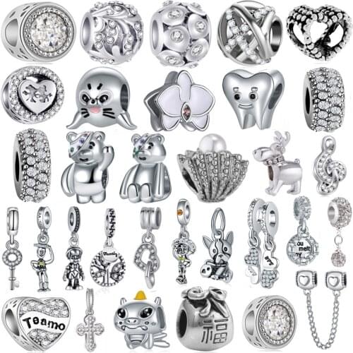 Ltumbe Silver Beads