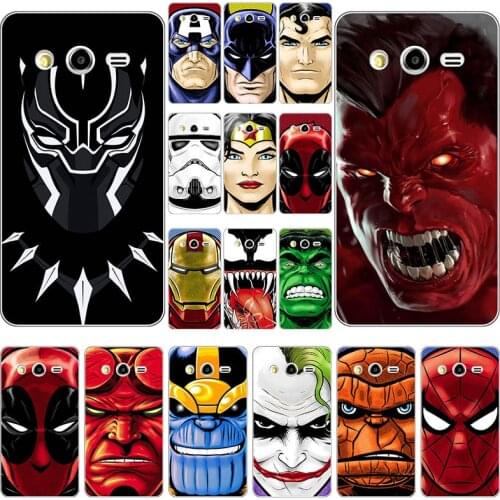 Fashion hero Back Phone Case For Samsung Galaxy Grand Duos i9082 i9080 Neo Plus i9060 i9062 Cover For Samsung i9082 Coque