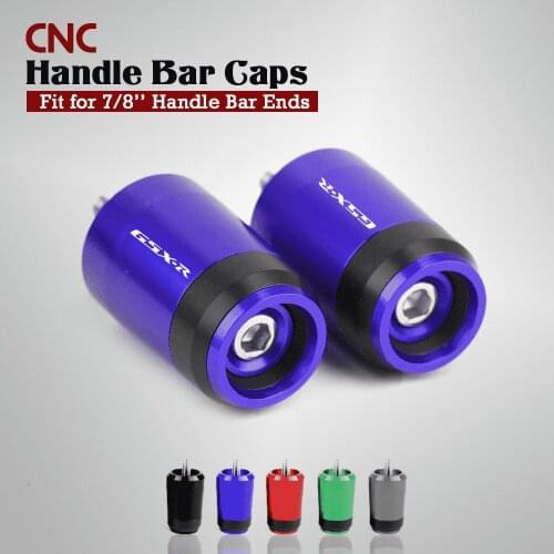 Motorcycle Accessories 22MM Handlebar Grips Handle Bar Cap End Plugs SUZUKI GSXR 600 750 1000 GSX-R600 GSX-R750 GSXR1000