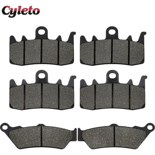 Cyleto Motorcycle Front Brake Pads for BMW R 1200GS R1200GS Adventure R1200R R 1200R R1200RS R 1200 RS R1200RT R 1200 RT 13-18