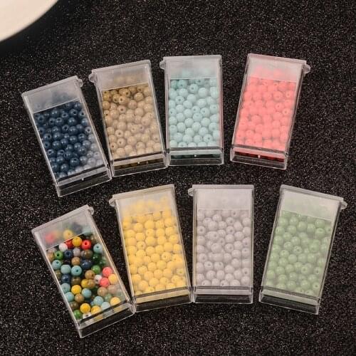 4mm Charm Czech Glass Seed Beads DIY Bracelet Necklace Beads For Jewelry Making DIY Earring Necklace Need You Choose Box