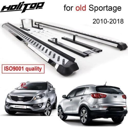 Real high quality side step running board for KIA old Sportage 2010-2015 Sorento,AKM genuine,guarantee quality,can load 300kg