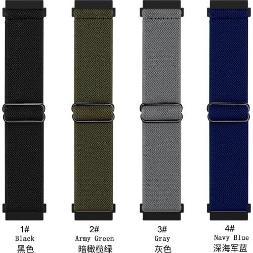 For Huawei Watch 3 /3 Pro Smart Watch Strap 22mm Nylon Watchband For Huawei Watch GT／GT 2 Pro／2 46mm Wristband Sport Bracelet